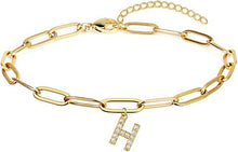 Noteful Love™ Initial Bracelet – Gold Letter Charm for Women