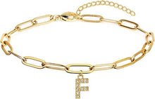 Noteful Love™ Initial Bracelet – Gold Letter Charm for Women