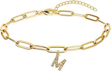 Noteful Love™ Initial Bracelet – Gold Letter Charm for Women