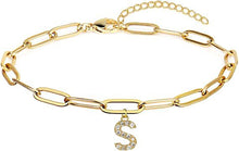 Noteful Love™ Initial Bracelet – Gold Letter Charm for Women